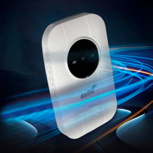 Kompakt 4G/5G Mobil Router med Wi-Fi Hotspot Funktion