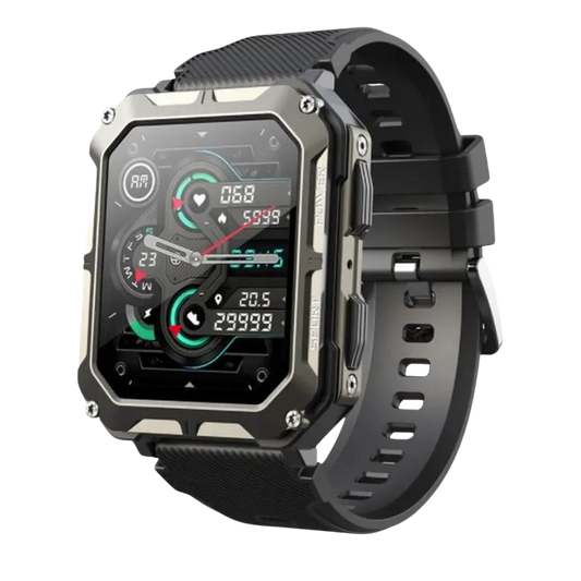 Robust Smartwatch med Pulsmonitor og Skridttæller