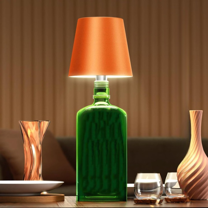 Elegant Genopladelig Bordlampe med Touch & Lang Batteritid