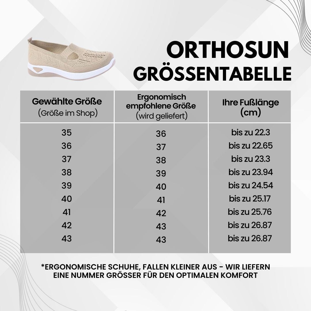 Damskor med ortopediskt stöd