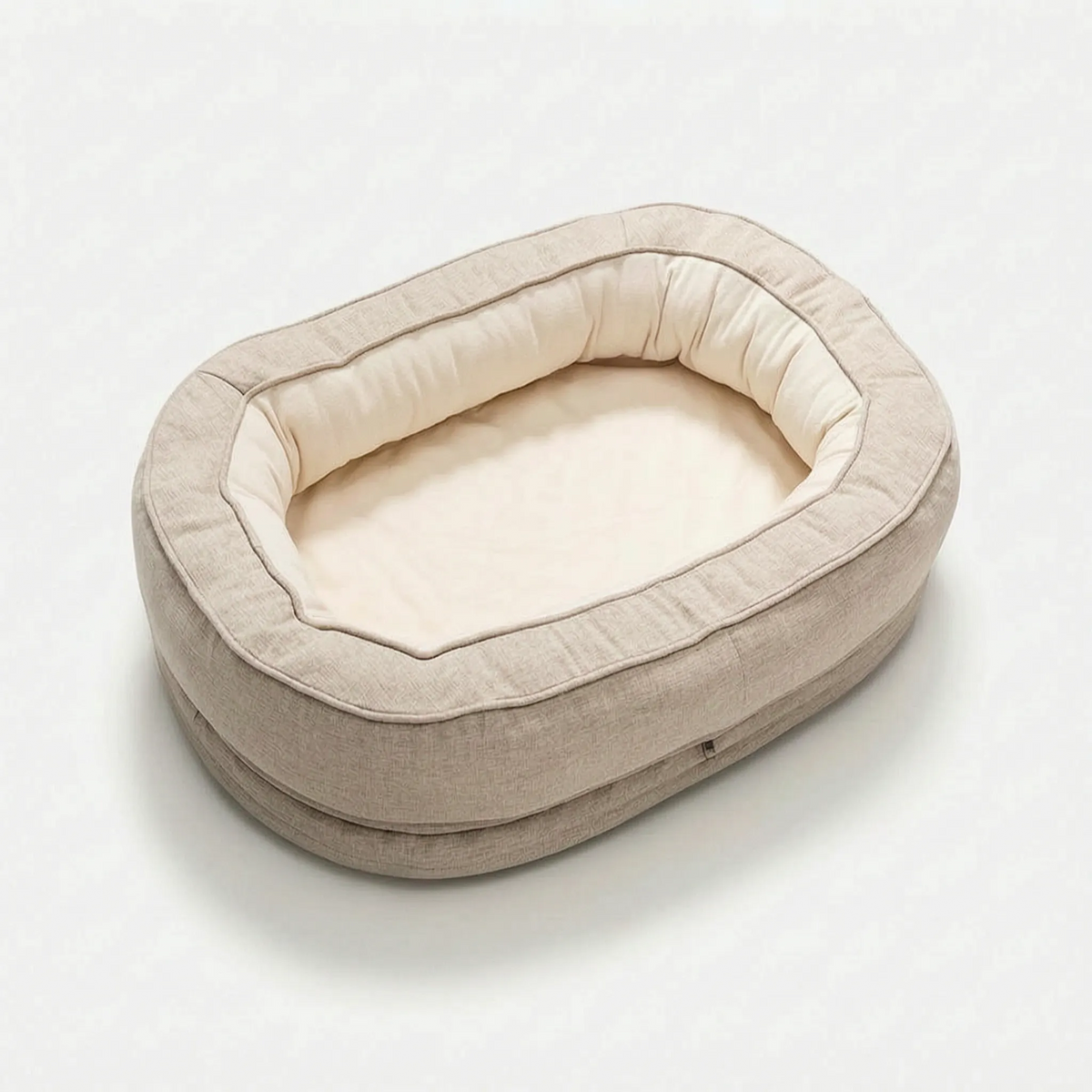 Ortopedisk Hundbädd - Donutformad Design