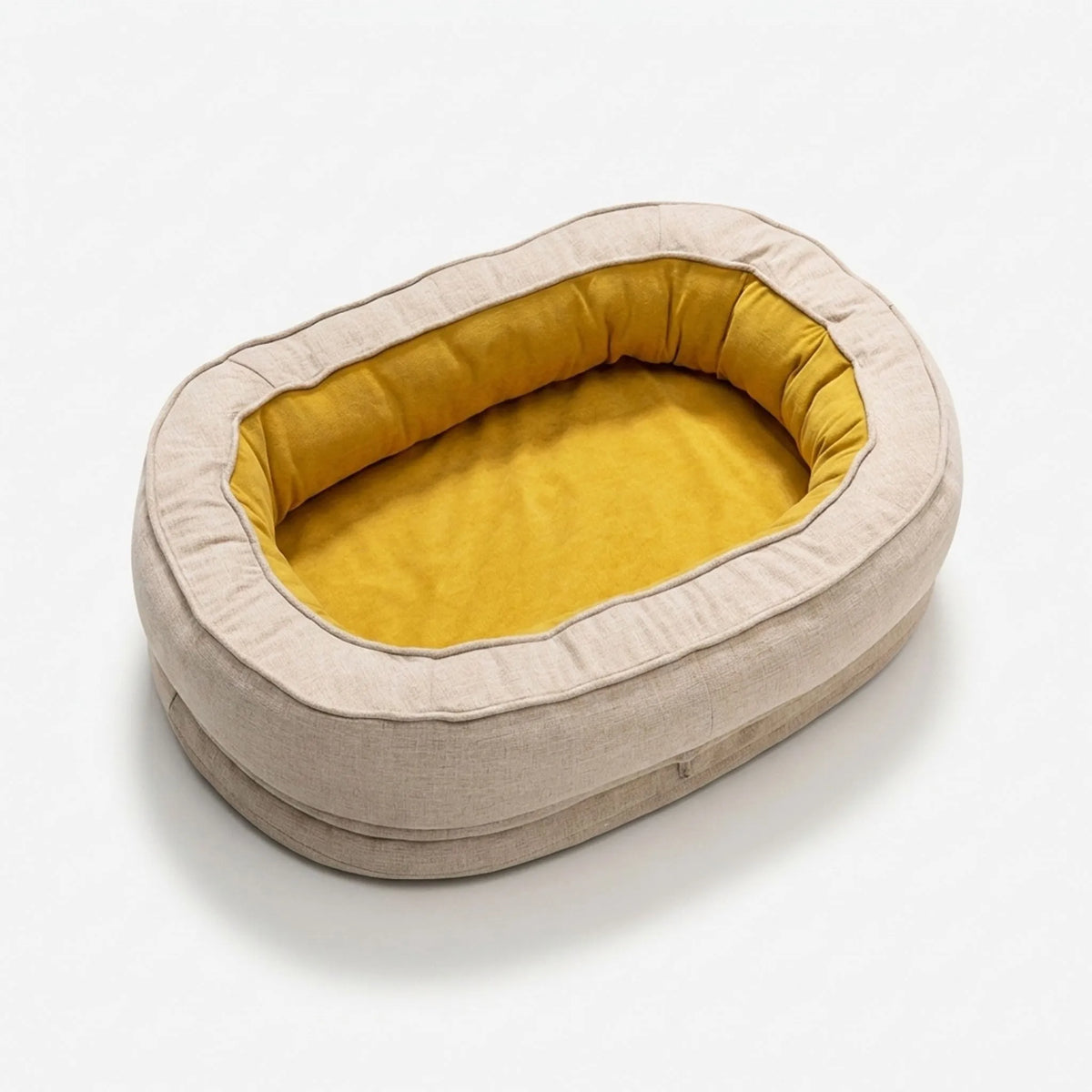 Ortopedisk Hundbädd - Donutformad Design