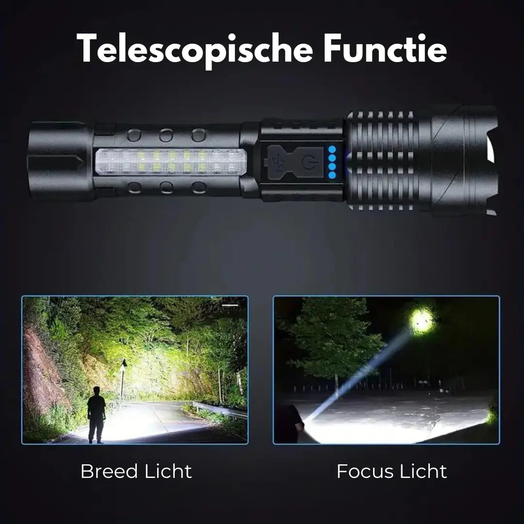 Extremt ljusstark militärlampa med 5000 Lumen - BrightGuard