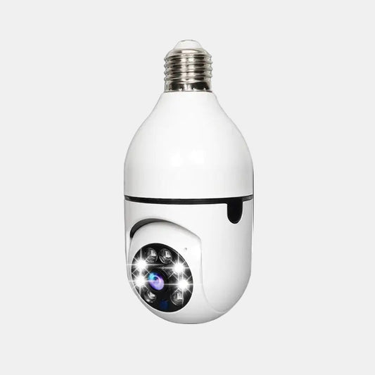 Smart Glödlampa Kamera med Mörkerseende och Rörelsedetektering