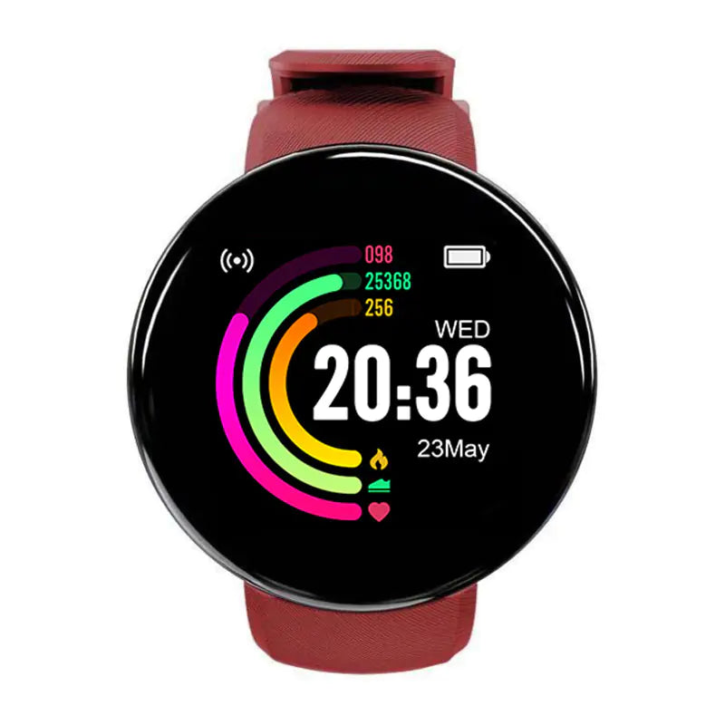 D18 Smart Armband med Bluetooth-samtal och Hälsoövervakning