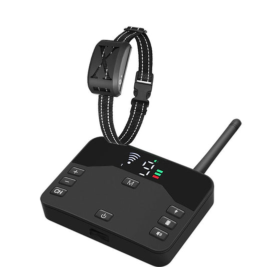 Trådløst hundegårdssystem med justerbar rækkevidde til sikker træning