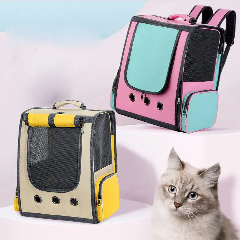 Pet Easy Carry Breathable Window Rygsæk