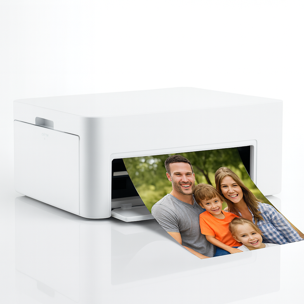 Bærbar Bluetooth Fotoprinter – Øjeblikkelige 4x6 Farvebilleder