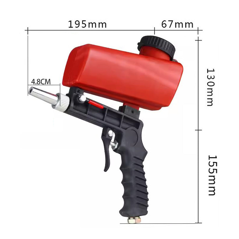 Håndholdt bærbar pneumatiske blæsepistol