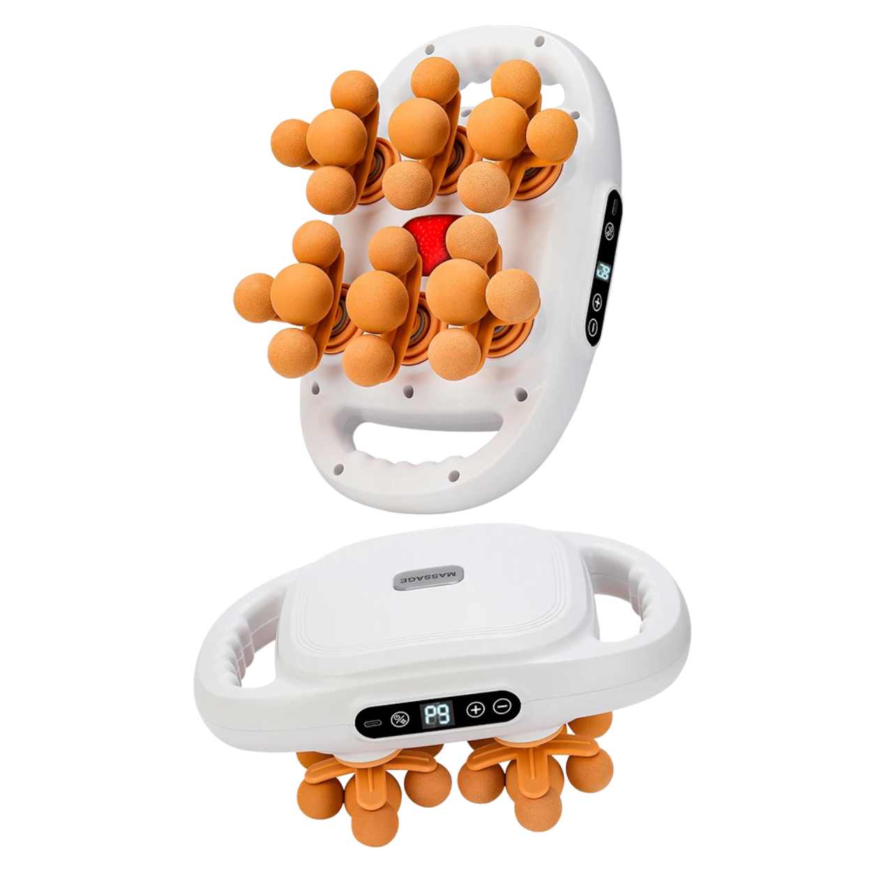 Intensiv Muskelmassageapparat med 22 Utbytbara Huvuden