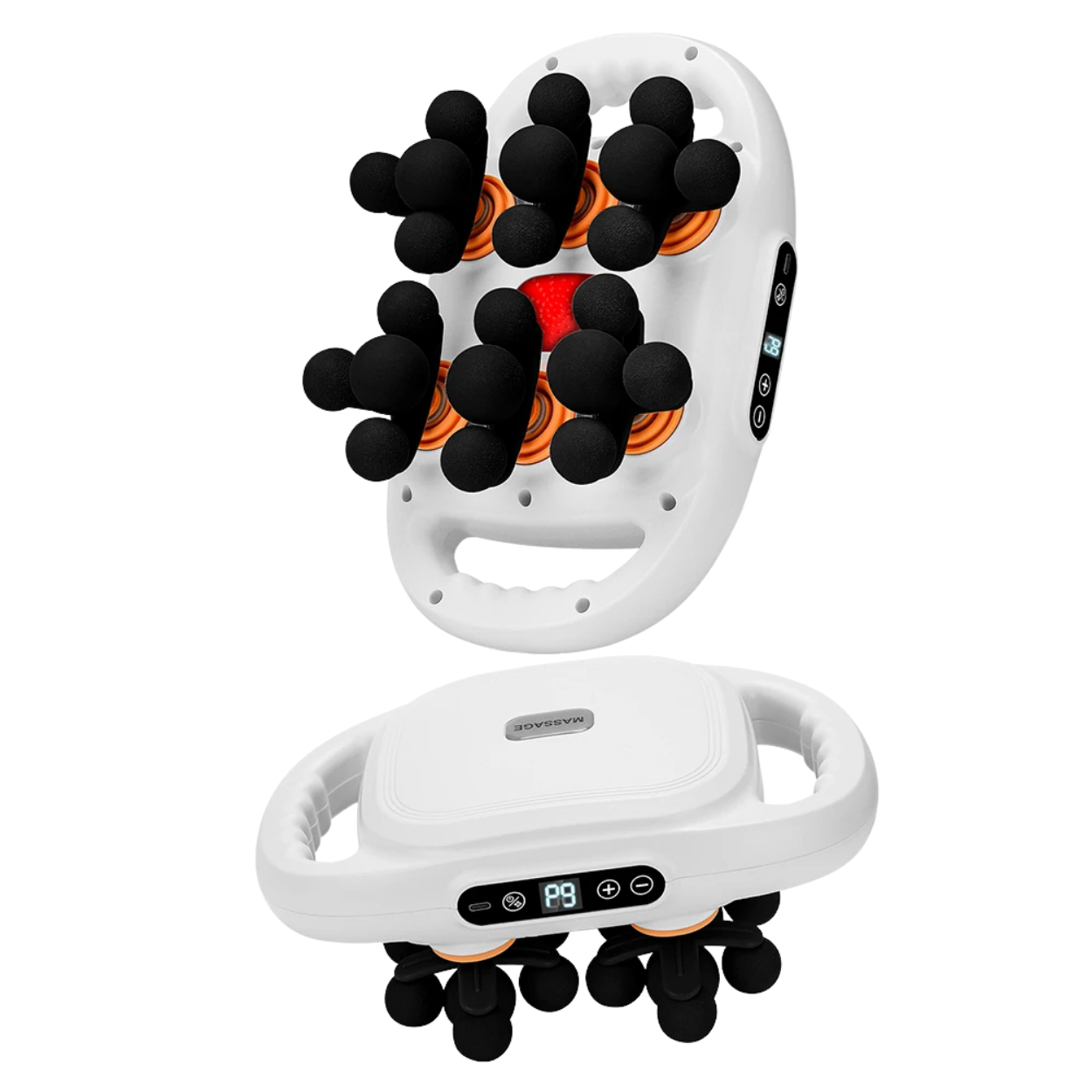 Intensiv Muskelmassageapparat med 22 Utbytbara Huvuden