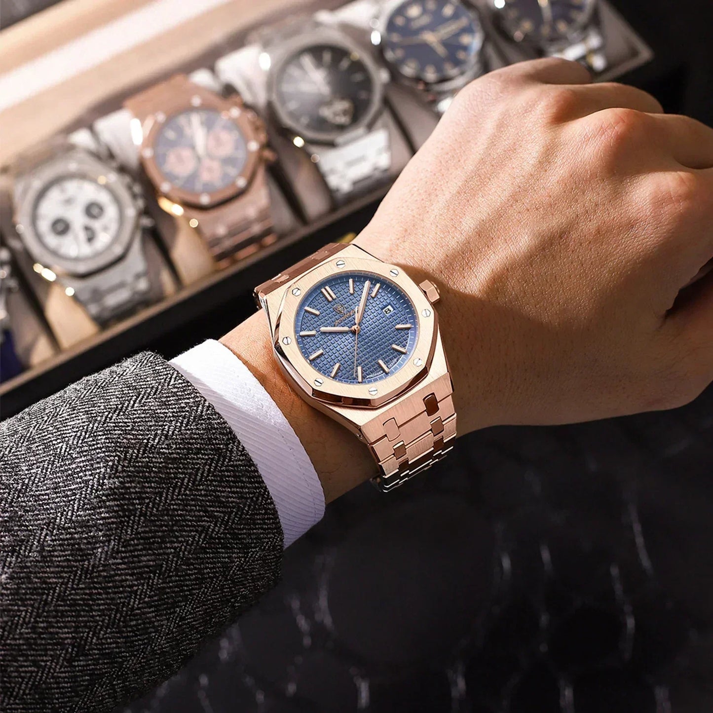 Herrklocka Jonas Deluxe | Modern elegans och maximal komfort