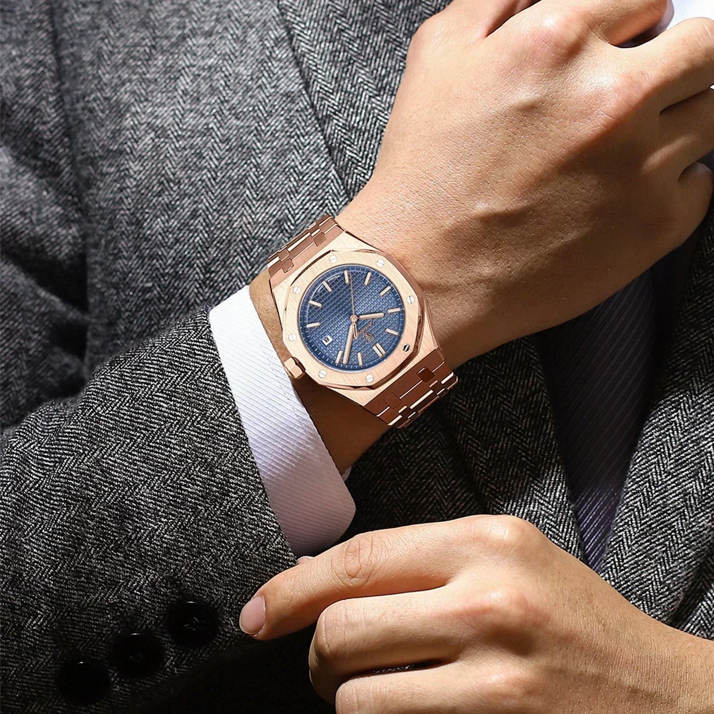 Herrklocka Jonas Deluxe | Modern elegans och maximal komfort