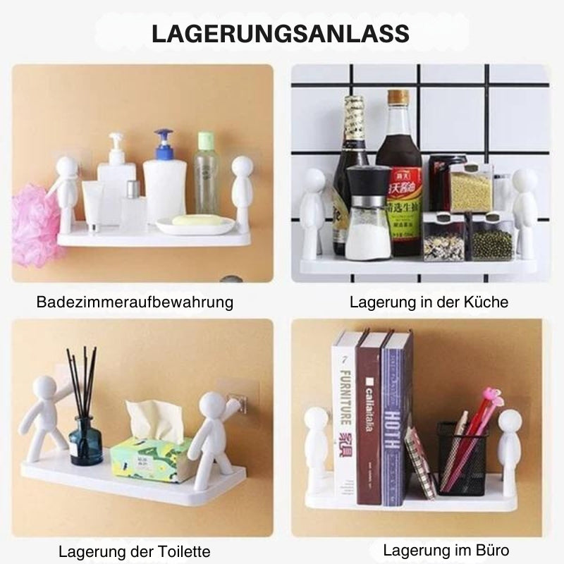 Vægopbevaring uden boring – Stilfuld løsning til bad og køkken
