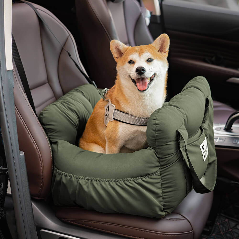 Behagelig hundeseng til bilen - Rejsevenlig