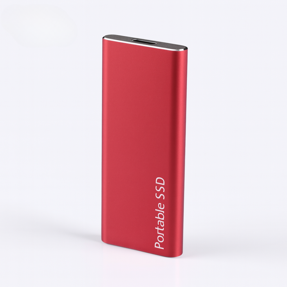 Bærbar ekstern SSD, Aluminium, Hurtig Lagringsenhed