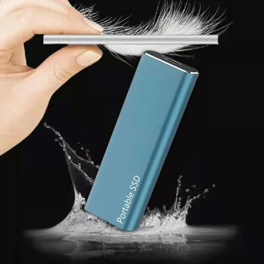 Bærbar ekstern SSD, Aluminium, Hurtig Lagringsenhed