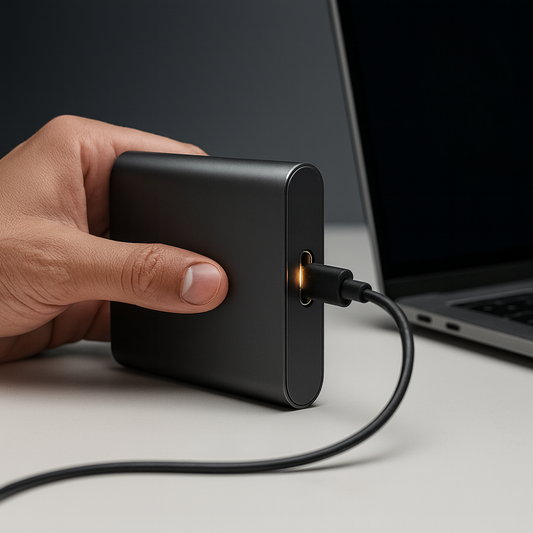 Bærbar ekstern SSD, USB-C, Højhastighed Solid State Drive