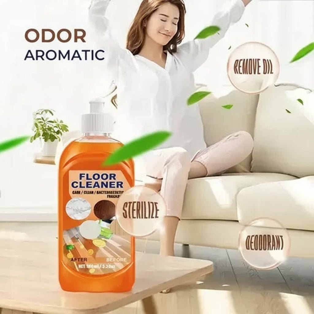 Effektiv Golvrengöring för Alla Ytor med Fräsch Citrusdoft