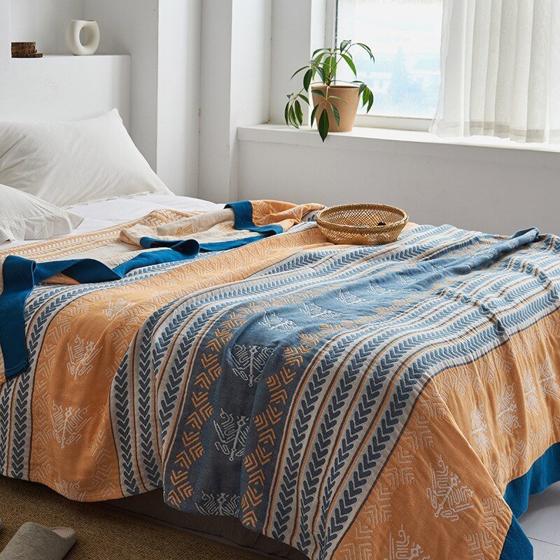 Mjuk Bomullsfilt Beige | Stilfull Mysighet till Ditt Hem