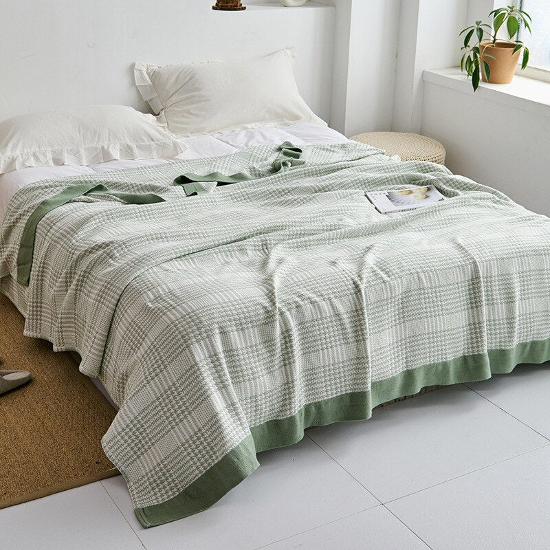 Mjuk Bomullsfilt Beige | Stilfull Mysighet till Ditt Hem