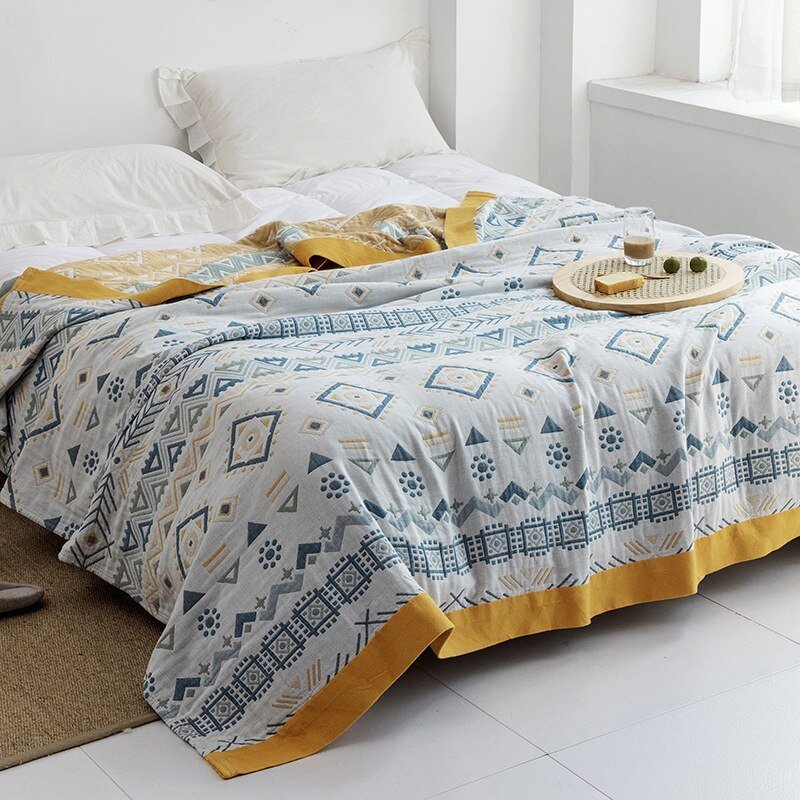 Mjuk Bomullsfilt Beige | Stilfull Mysighet till Ditt Hem