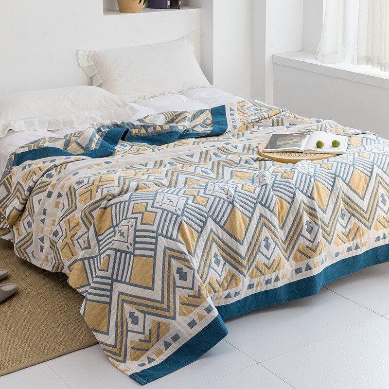 Mjuk Bomullsfilt Beige | Stilfull Mysighet till Ditt Hem