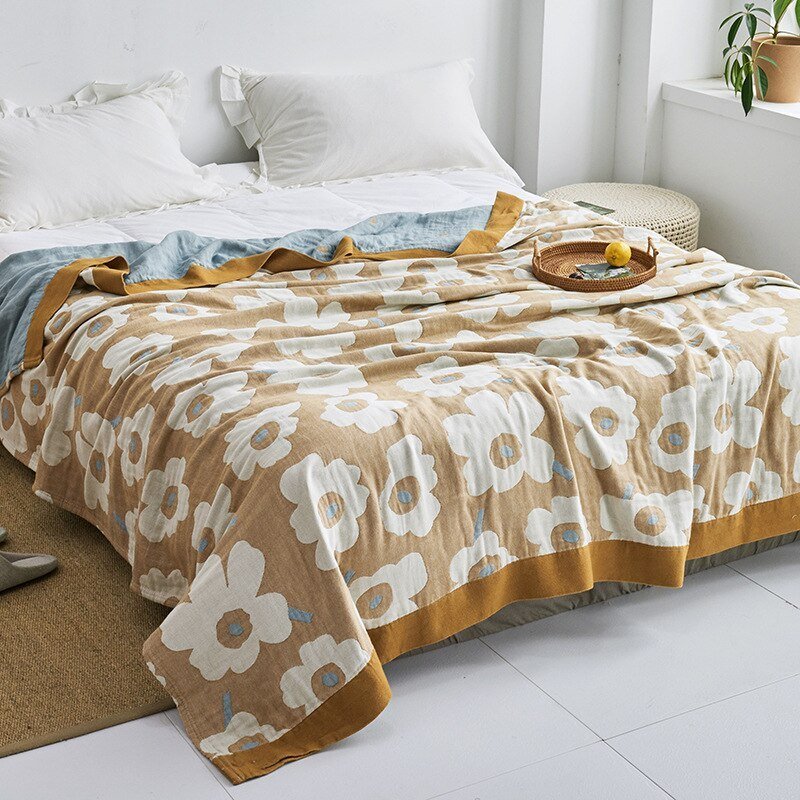 Mjuk Bomullsfilt Beige | Stilfull Mysighet till Ditt Hem