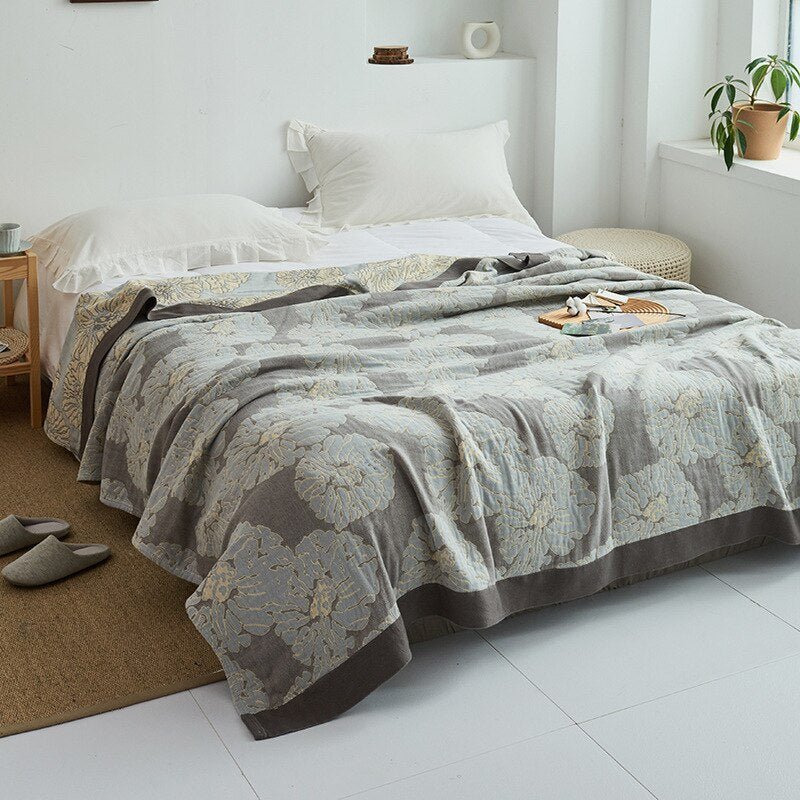 Mjuk Bomullsfilt Beige | Stilfull Mysighet till Ditt Hem