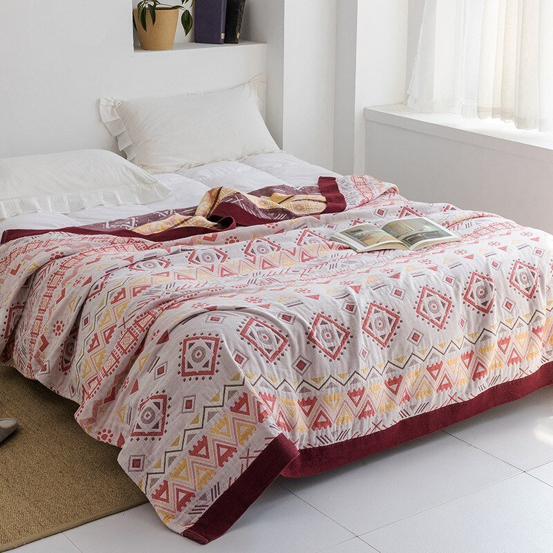 Mjuk Bomullsfilt Beige | Stilfull Mysighet till Ditt Hem