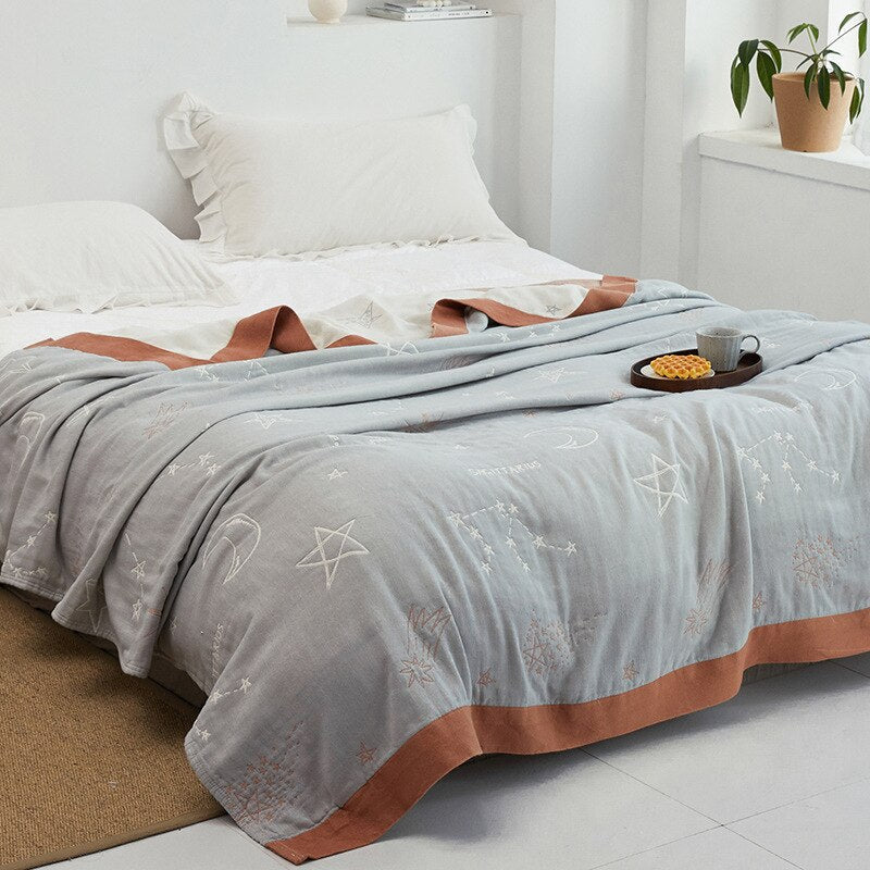 Mjuk Bomullsfilt Beige | Stilfull Mysighet till Ditt Hem