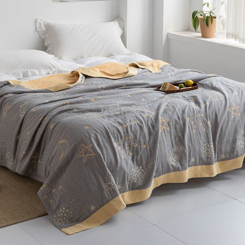 Mjuk Bomullsfilt Beige | Stilfull Mysighet till Ditt Hem