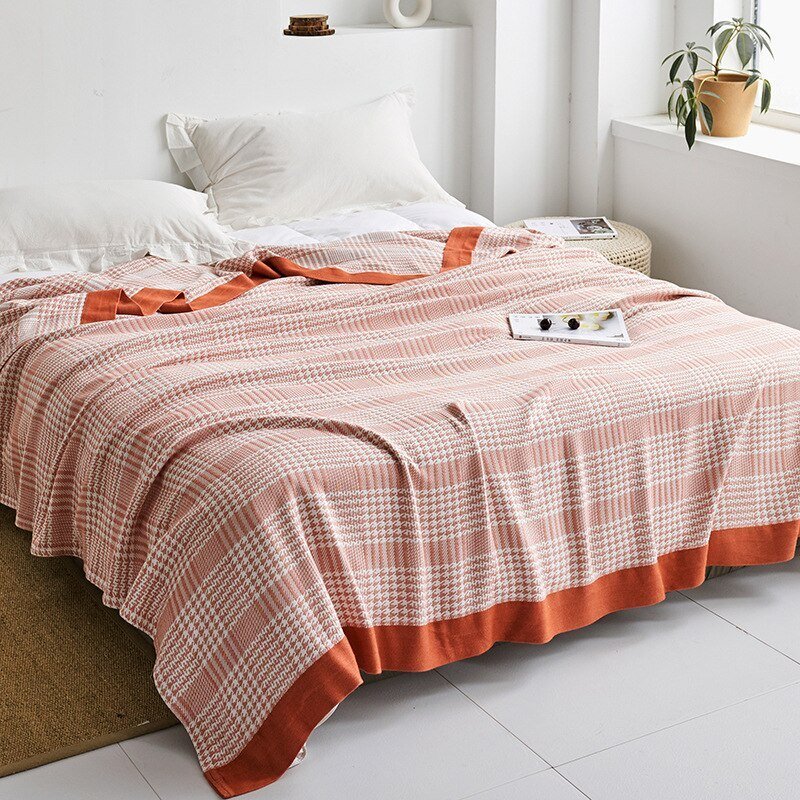 Mjuk Bomullsfilt Beige | Stilfull Mysighet till Ditt Hem