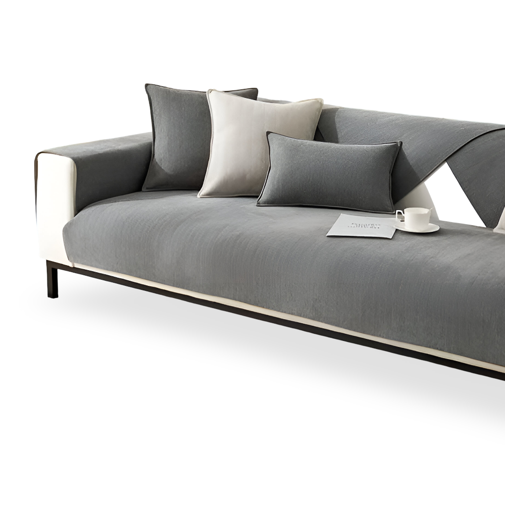 Elegant sofföverdrag - Slitstarkt skydd, djurvänlig design