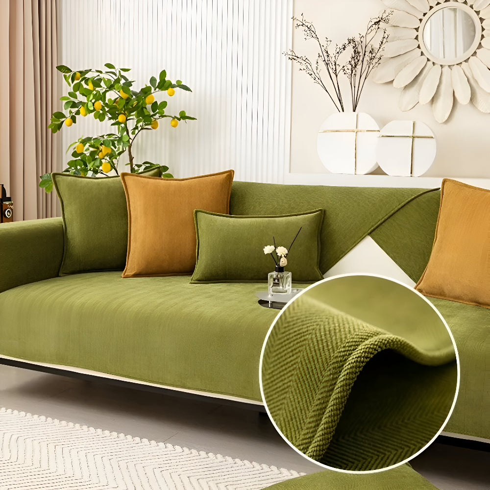 Elegant sofföverdrag - Slitstarkt skydd, djurvänlig design