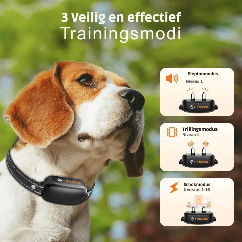 SmartDog – Genopladeligt og vandtæt hundetræningshalsbånd