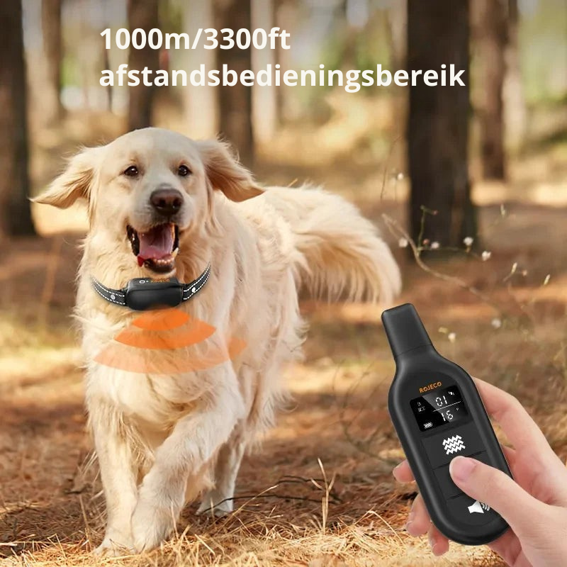 SmartDog – Genopladeligt og vandtæt hundetræningshalsbånd