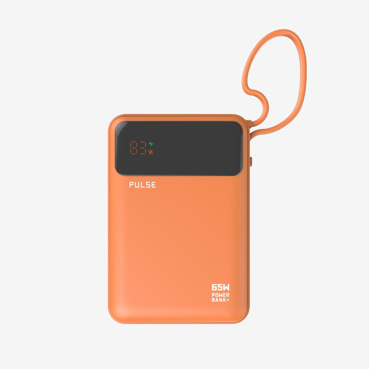 Kompakt 65 W Powerbank til laptop med 20.000 mAh og USB-C-kabel