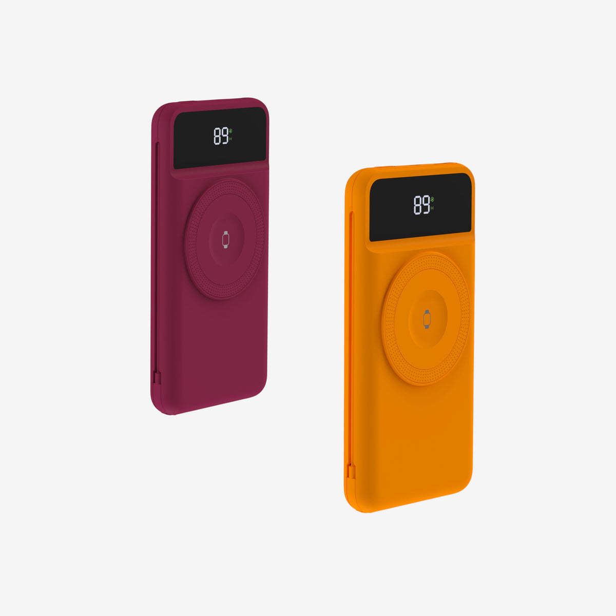 5-i-1 Powerbank 10 000 mAh – Reseladdare med USB-C, Lightning, Qi och adaptrar (2 st.)