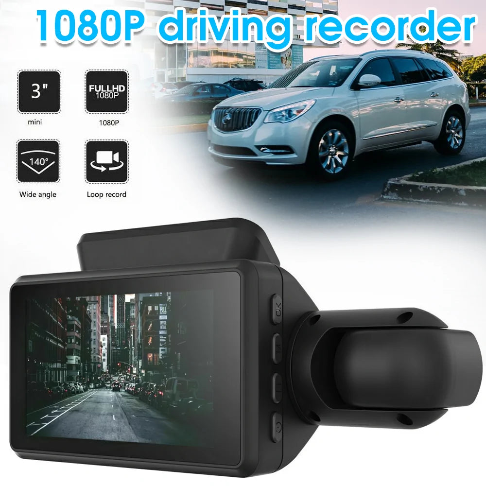 Dashcam videobandspelare för säker körning