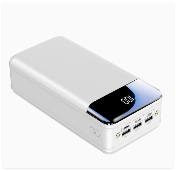 Kraftfull Powerbank med 50 000 mAh – Snabb Laddning för Alla Dina Enheter