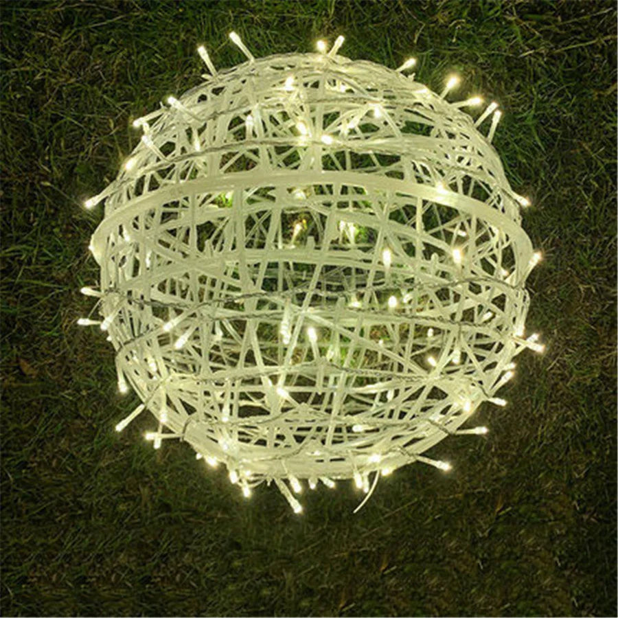 LED Rattan Lyskæde Udendørs | Skab Magisk Atmosfære
