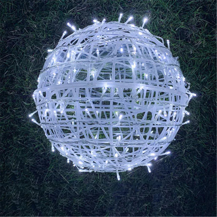 LED Rattan Lyskæde Udendørs | Skab Magisk Atmosfære