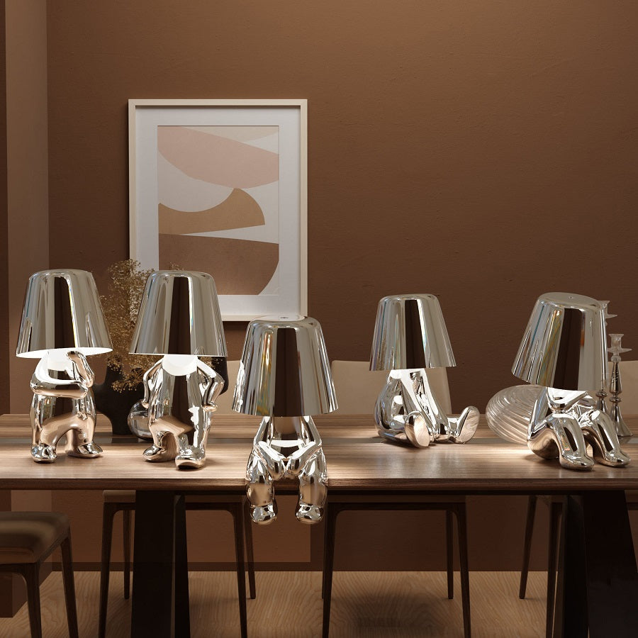 Legende belysning med dimbar funktion og kunstnerisk design
