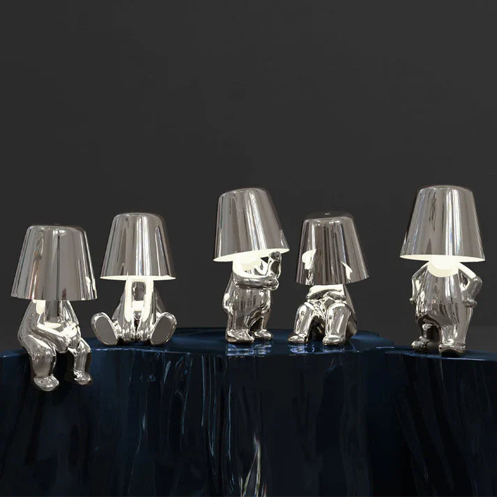 Legende belysning med dimbar funktion og kunstnerisk design