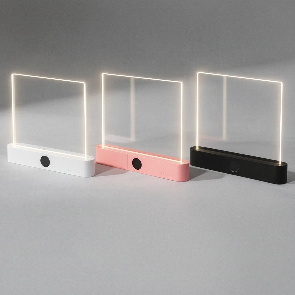 LED Boglampe med Justerbar Lysstyrke og USB Opladning