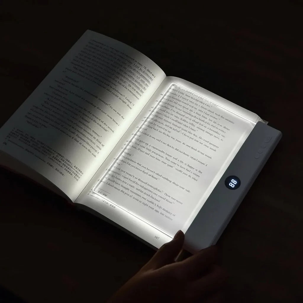 LED Boglampe med Justerbar Lysstyrke og USB Opladning