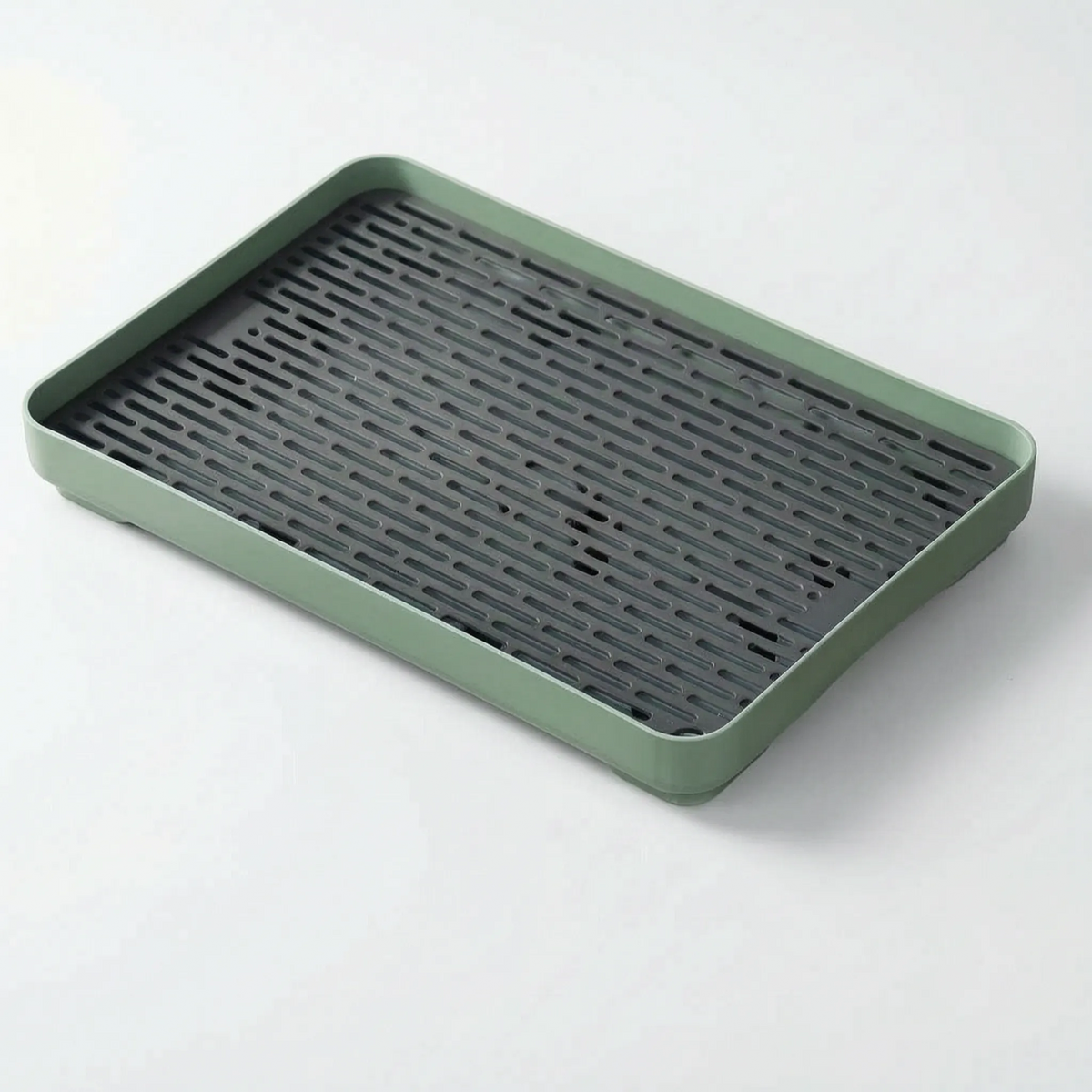 Rektangulært Kanin Toilet med Gitter - Bunny Tray