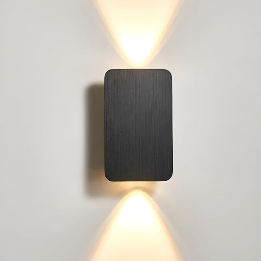 Modern LED-vägglampa i aluminium – Snygg och effektiv belysning