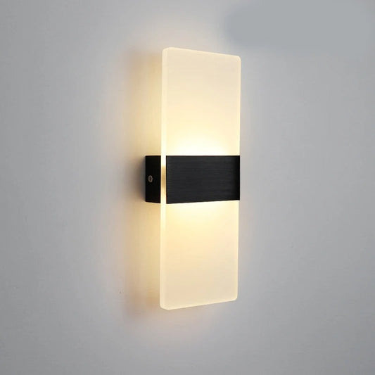 Elegant LED-vägglampa för flexibel inredning